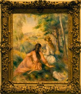 Auf der Wiese von Pierre Auguste Renoir